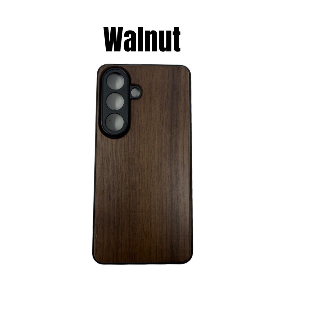 Wooden Samsung Galaxy S26 Phone Case - Walnut